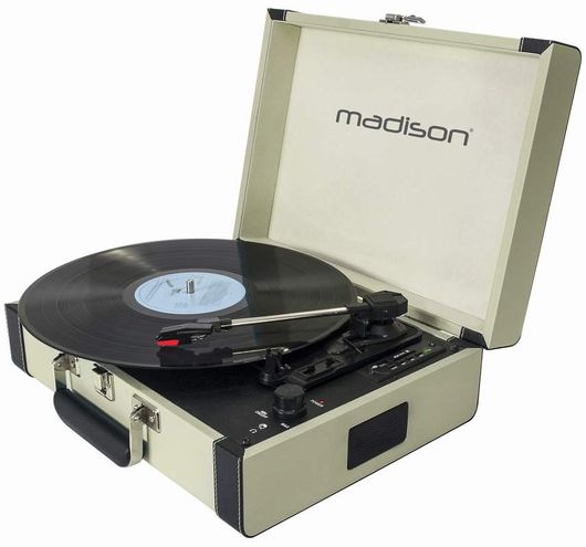 MAD-RETROCASE-CR Madison gramofón