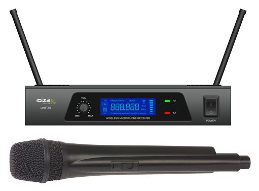 UHF10A Ibiza Sound bezdrôtový mikrofón